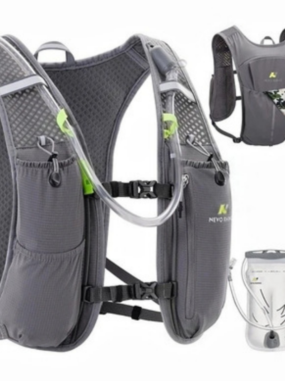 N NEVO RHINO Running Vest with 1.5L Water Bladder